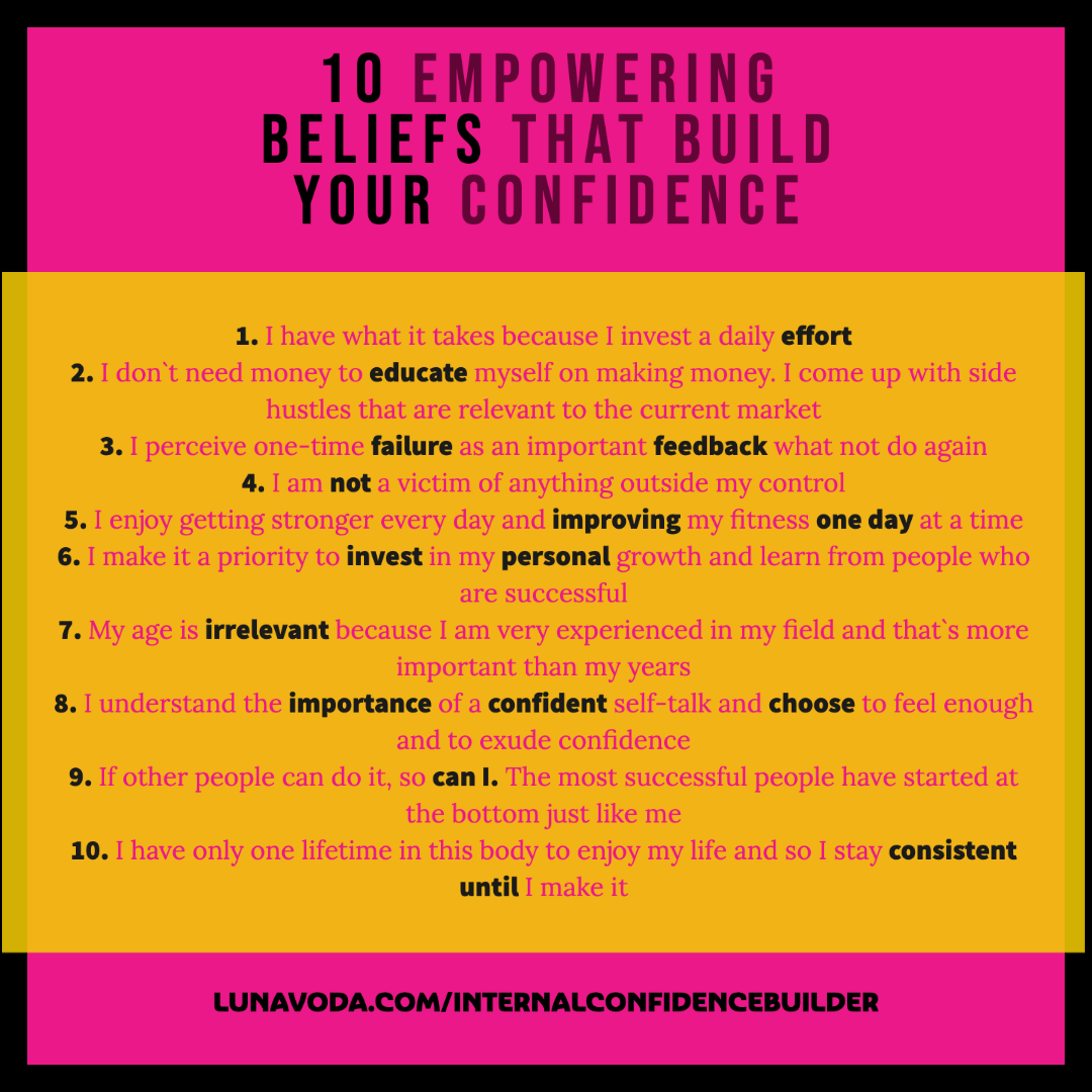 10 empowering beliefs