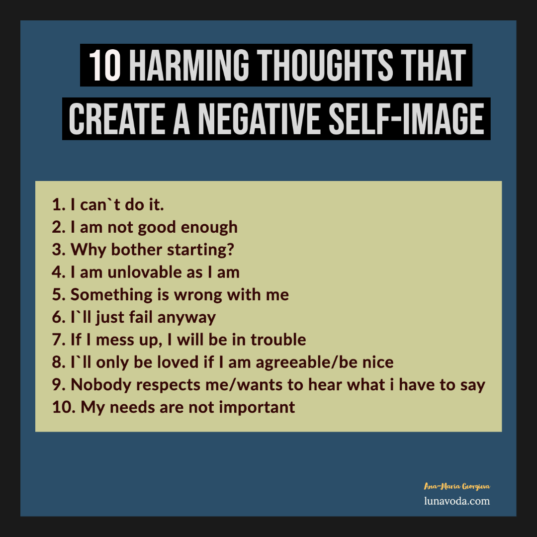10 Negative Thoughts That Are Harmful