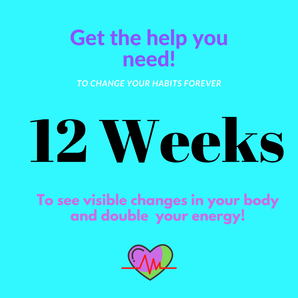 Get the help you need to change your habits forever in 12 weeks
See visible changes in your body and double your energy