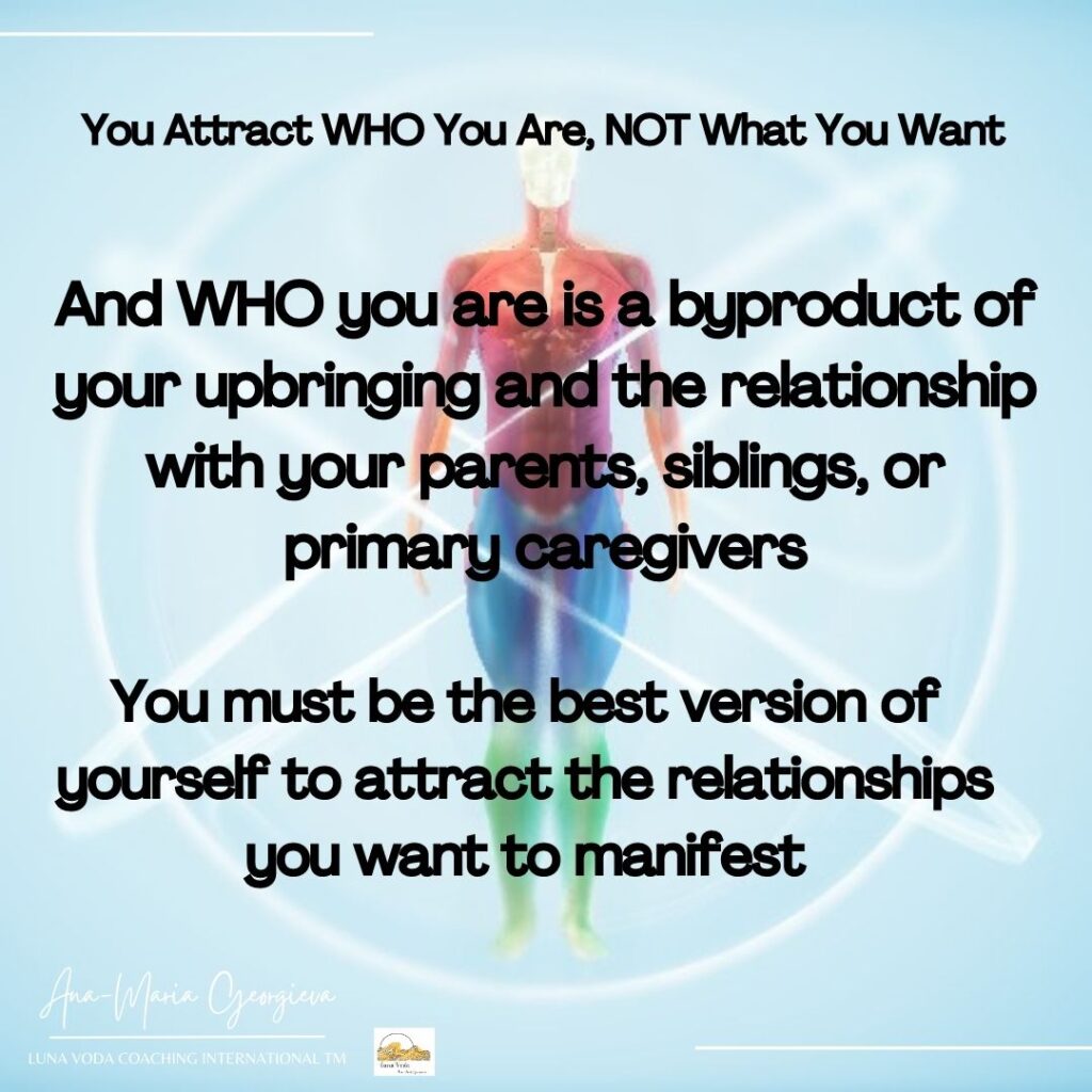 you attract who you are 